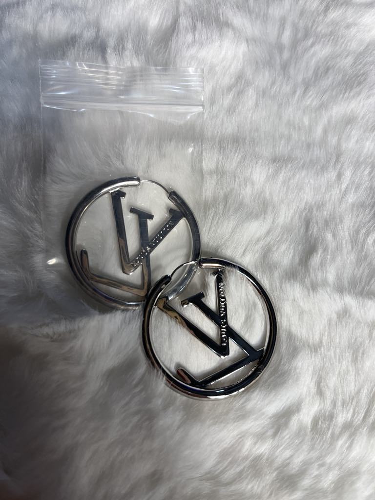 Silver Hoop Earrings