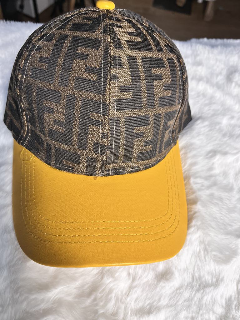 Bold Luxe Monogram Cap