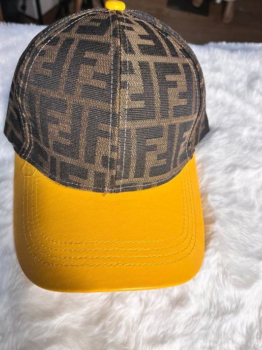 Bold Luxe Monogram Cap