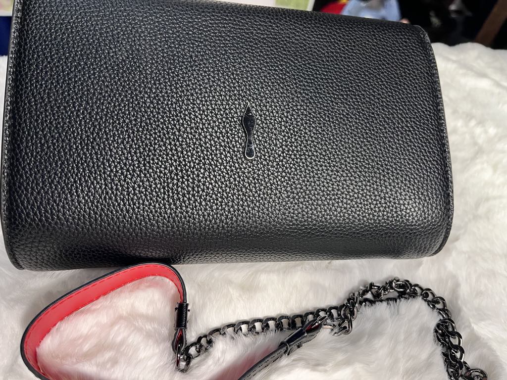 Studded Crossbody Bag (Red Underline)