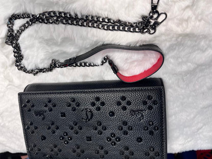 Studded Crossbody Bag (Red Underline)