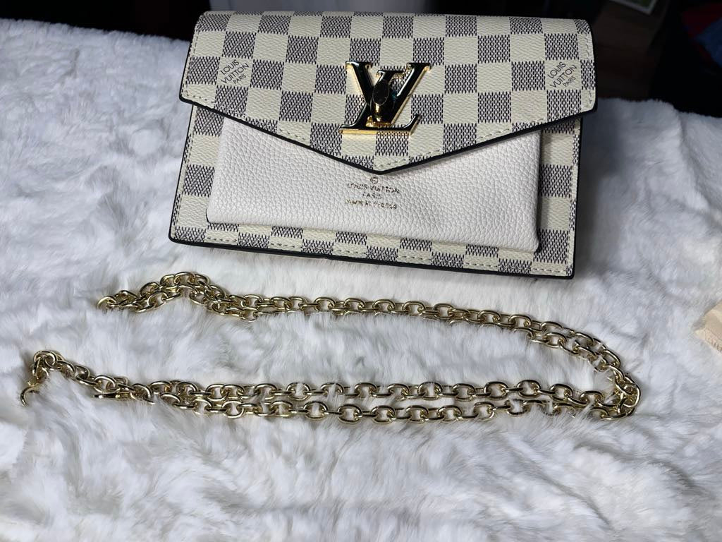 White Crossbody (Gold Hardware)
